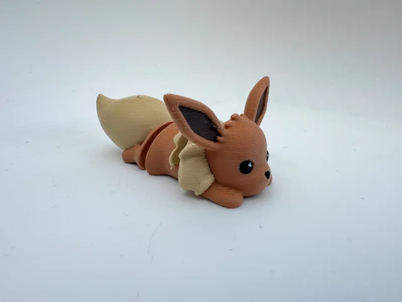 Articulated Eevee - Print-in-Place Flexi
