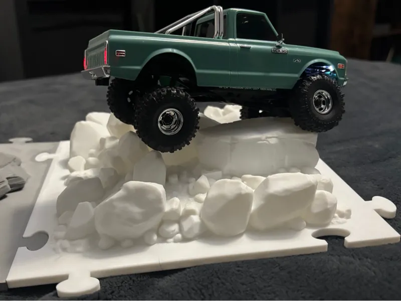 RC Crawler Park - 1/30th scale - Rock Plate 3