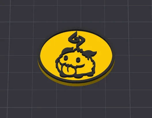 Gold Riftbound Custom Riftbound Gold Token - Free 3D Print Model - MakerWorld
