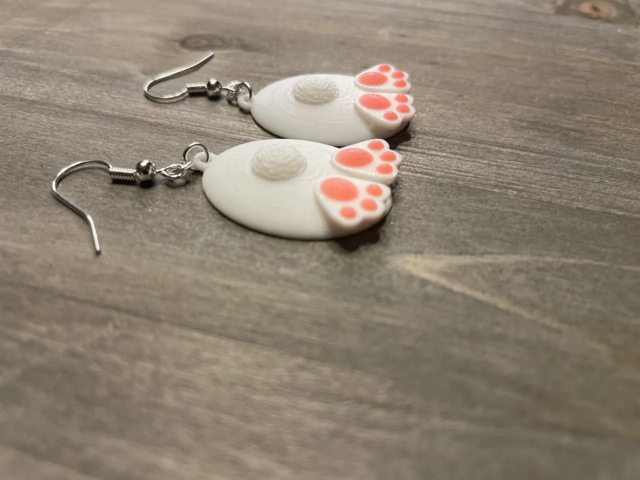 Bunny Butt Earrings view 3