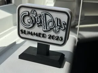 Guys and Dolls Trophy/Logo