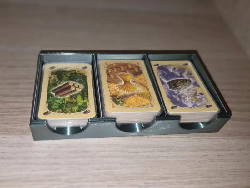 Catan Karten Box ideal für laminierte Karten
