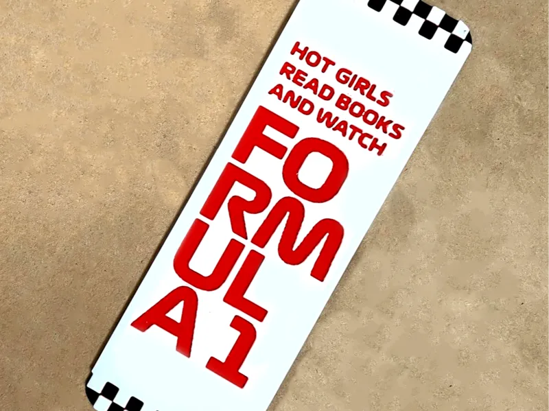 Formula One Bookmark Hot Girls