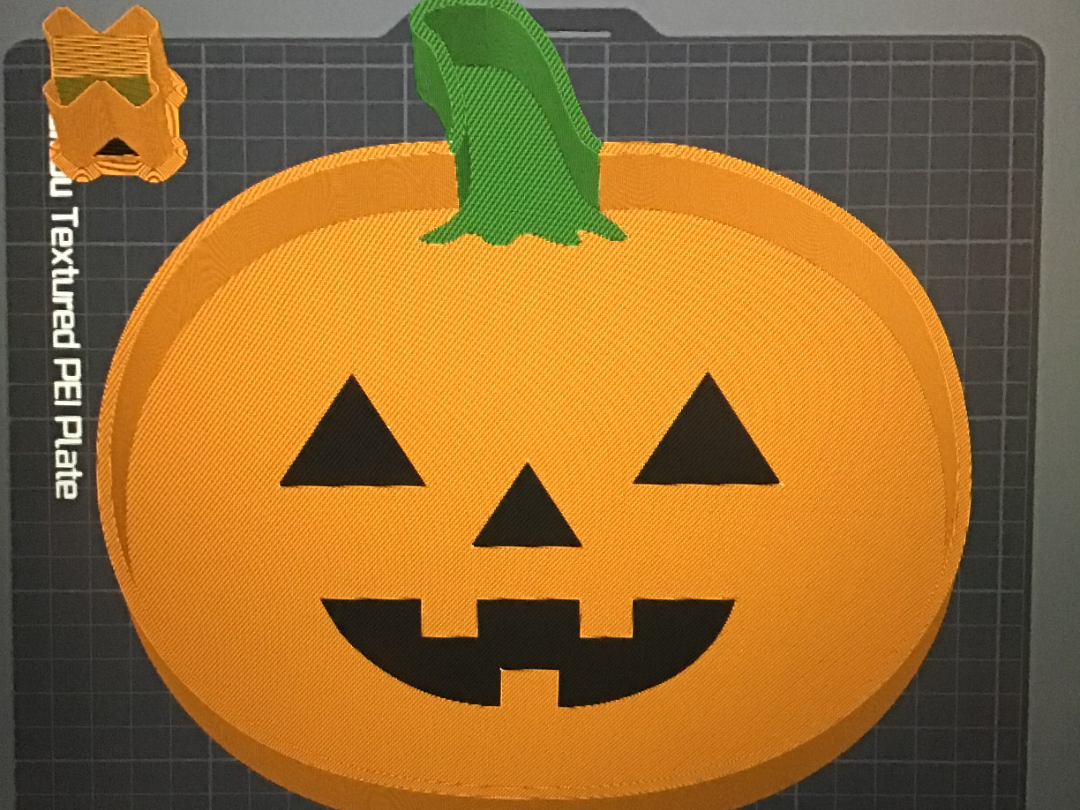 Jack-O-Lantern Candy Dish 3D model