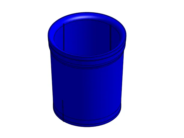 Mini Bucket Drink Koozie