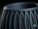 Minimalist Planter with Petal-Shaped Drip Plate