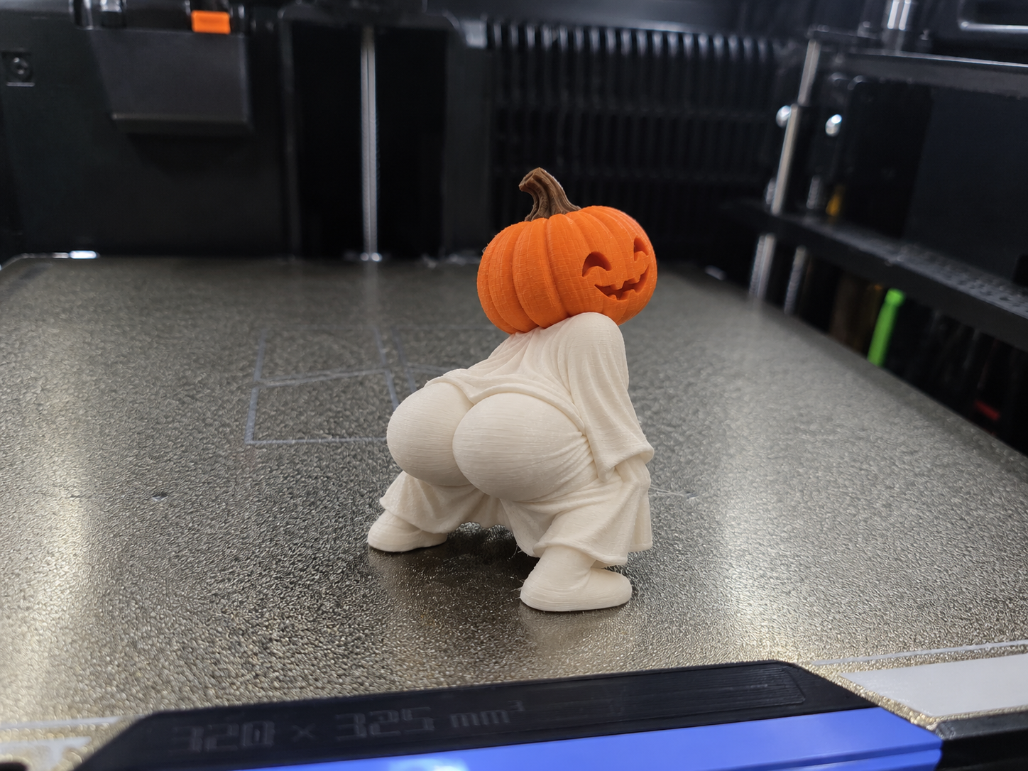 Thicc Boo-ty pumpkin head ghost twerking - 1