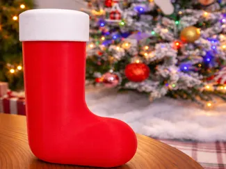 Stocking Container with Screw-On Lid