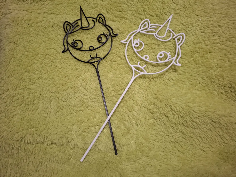 Unicorn Wand - Free 3D Print Model - MakerWorld