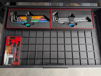 Wera 950-9 Hex-Plus Multicolour & HF Gridfinity