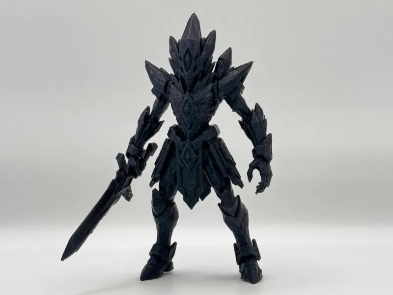 Swordsman Crystal Alien - Space Props