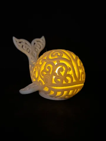 Modelo para impresión 3D: Lumorna Lichtmoment | Der Wal — vista de referencia 2