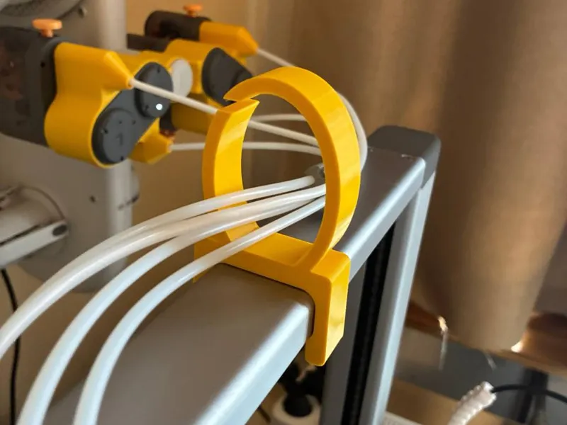 Vertical PTFE tube guide A1