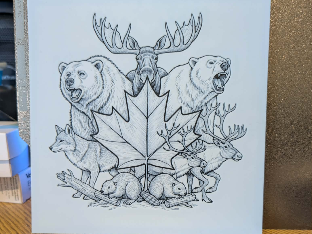 Wildlife canada - hueforge