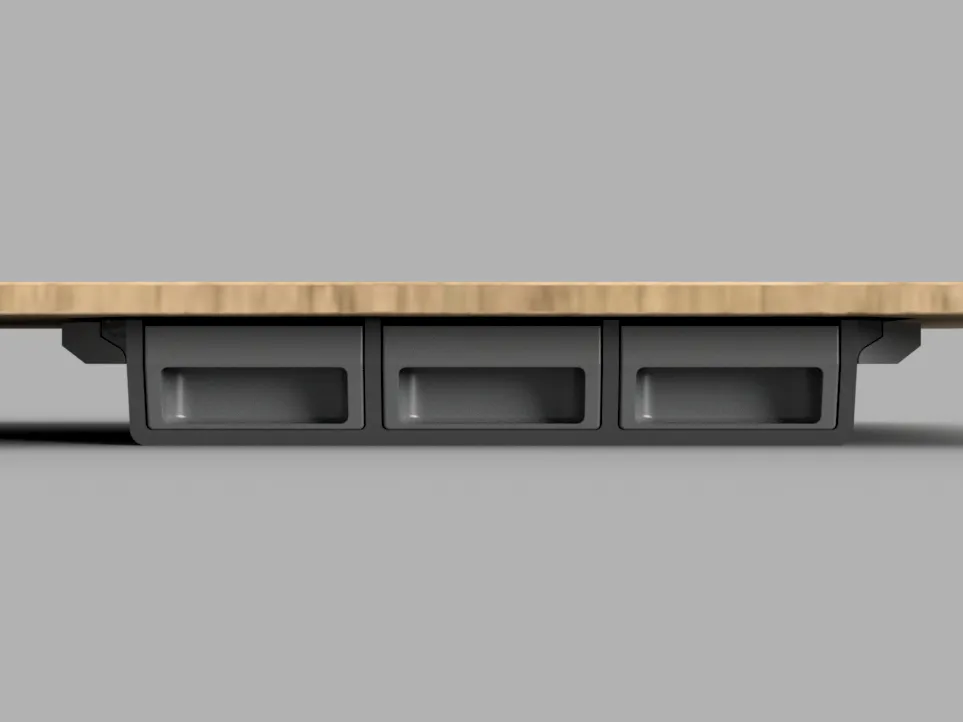 Under-Desk Drawer V2 view 2