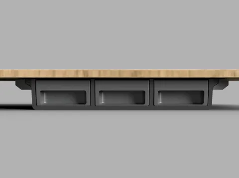 Under-Desk Drawer V2 view 2