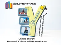 Letter Y with photo frame