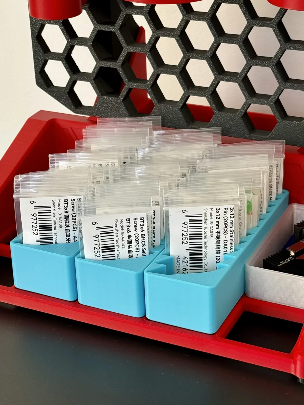 Storage Packet Maker's Supply Hardware Packet Organizer Storage Remixed by KYZ Design ...