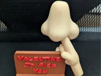 Pancarte Valentine humoristique — photo 2