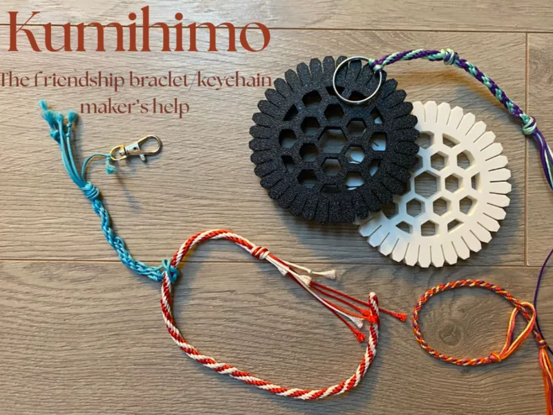 Kumihimo the friendship braclet / keychain maker