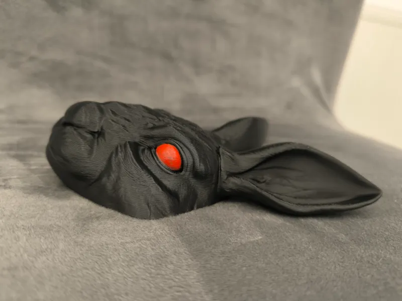Black gothic rabbit