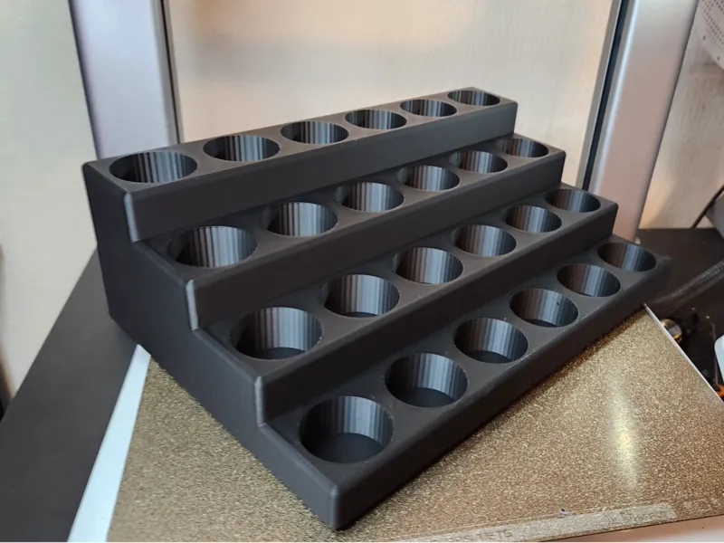 Gridfinity Fully Parametric Paint Rack
