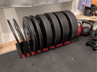 Gym Weigth Rack for Bumpers Plates