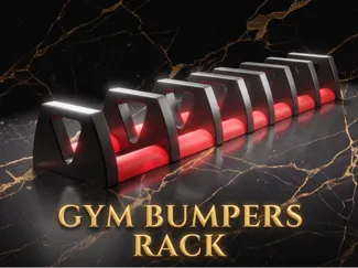 Gym Weigth Rack for Bumpers Plates