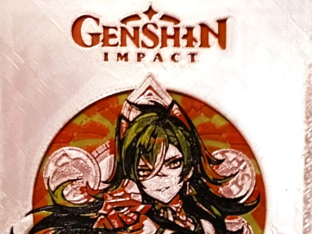 Dehya Genshin Impact. Hueforge by beginner83 MakerWorld: Download Free ...