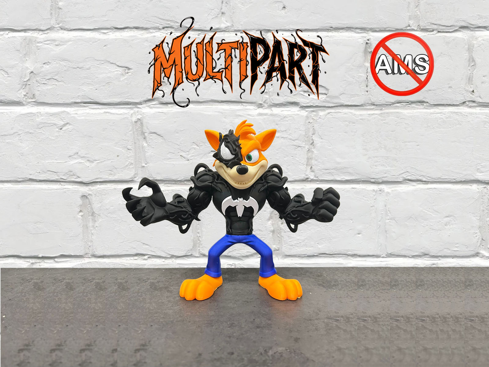 Crash Venomized - NO AMS - Multiparts