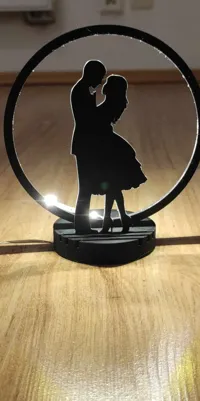 Lampe LED à silhouettes — photo 3