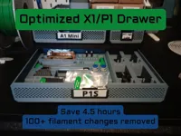 4x6 X1/P1 Less filament and time, smoother surfaces.