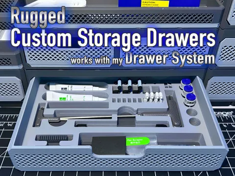 Rugged Storage Inserts and Drawers - Custom view 2