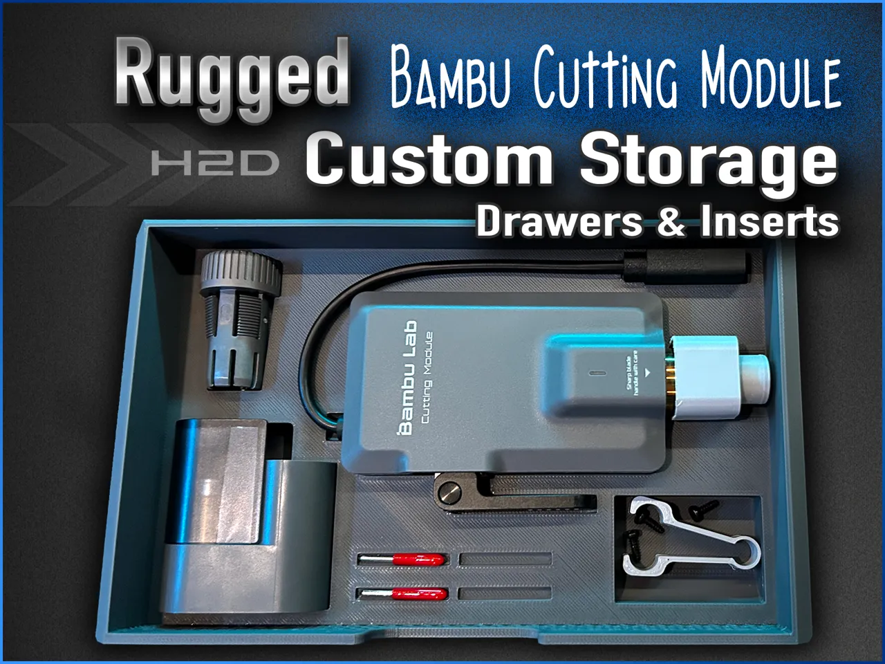 Rugged Storage Inserts and Drawers - Custom view 3