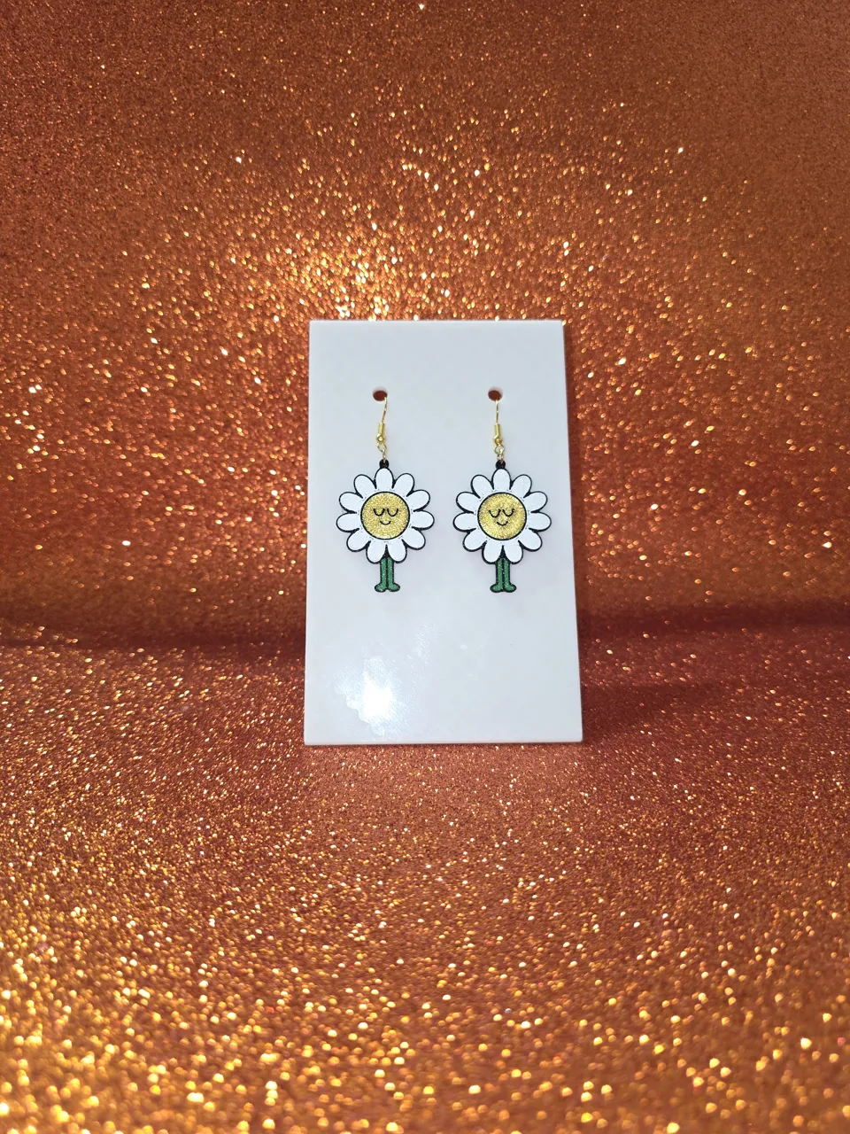 Cute daisy earrings view 2