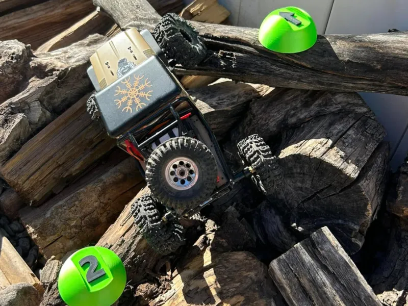RC Crawler Race Course Gates
