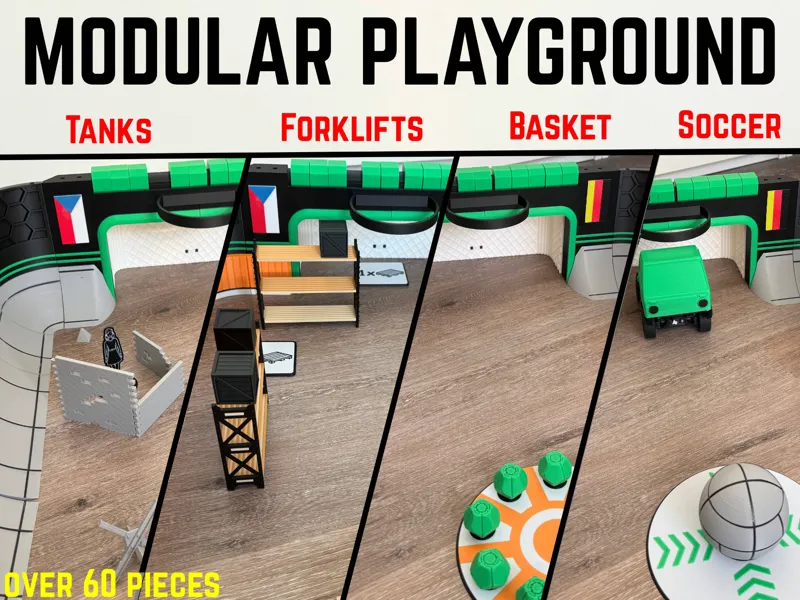 Modular Playground - 4 arena modes