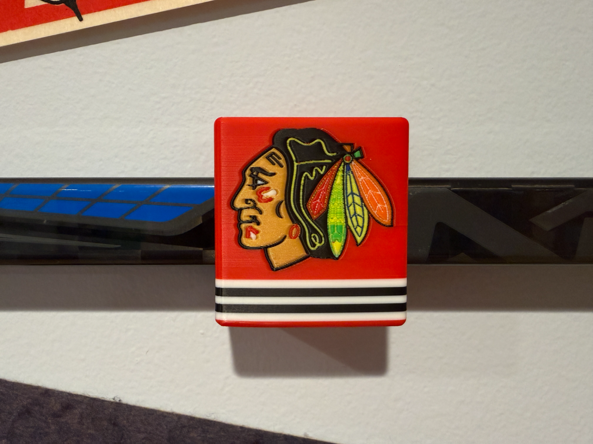Chicago Blackhawks Toews Hockey Stick Holder