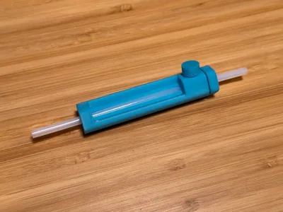 Bowden Tube Cutting Jig