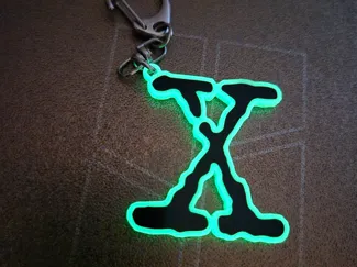 The X-Files keychain