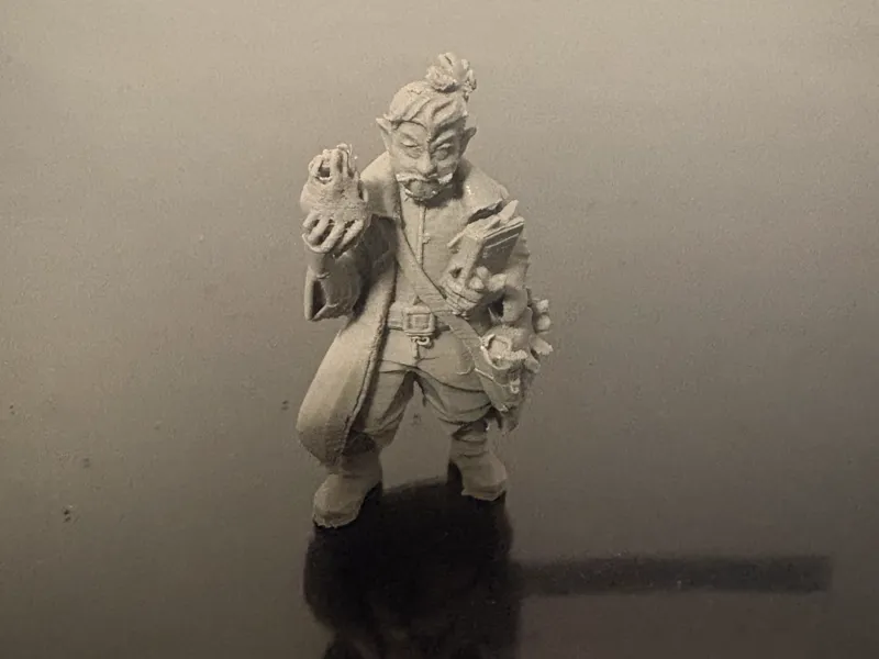 DnD Gnome Warlock Miniature