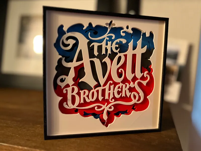 Avett Brothers Shadow Box