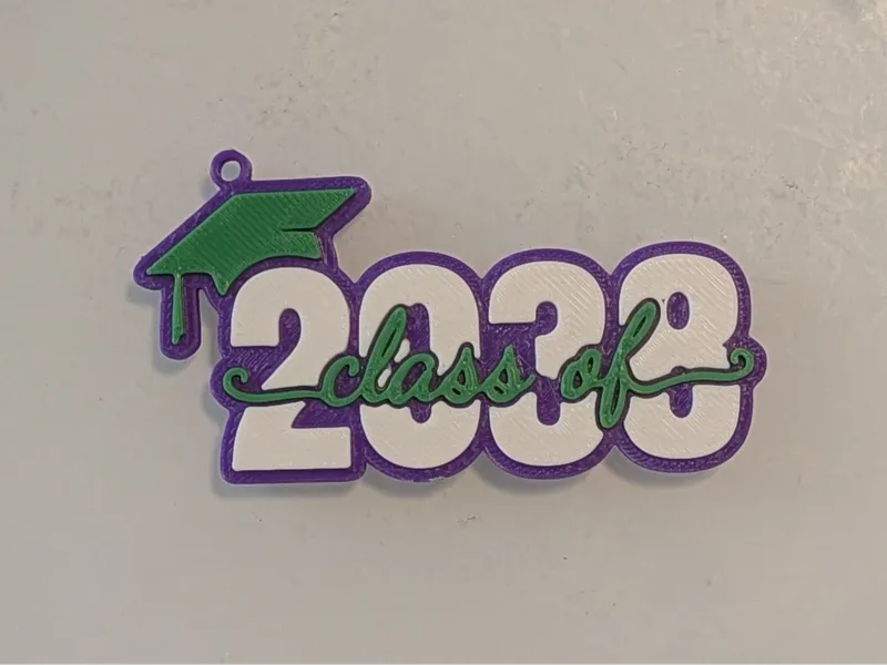 Class of 2038 Keychain