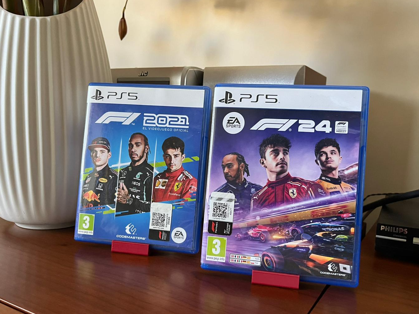 Suporte de jogos PS4/PS5 (8g)