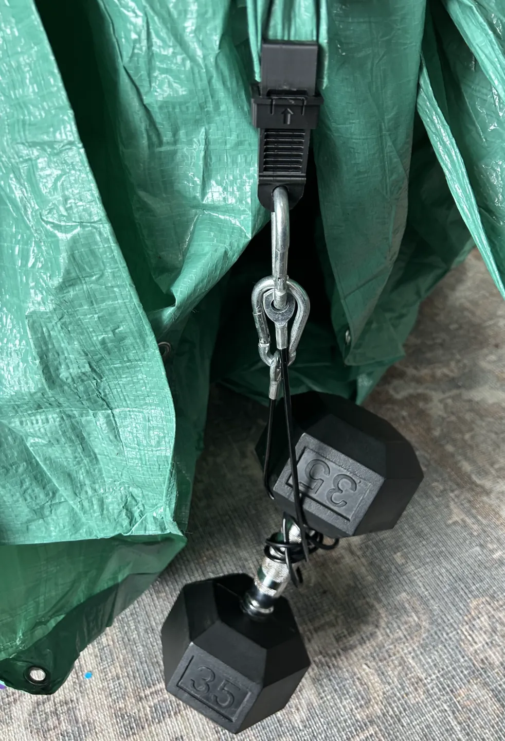 Tarp Clip - Heavy Duty view 2
