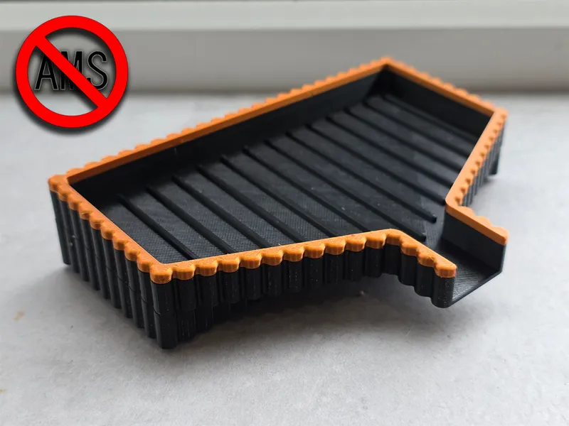 Sponge drainer with trim