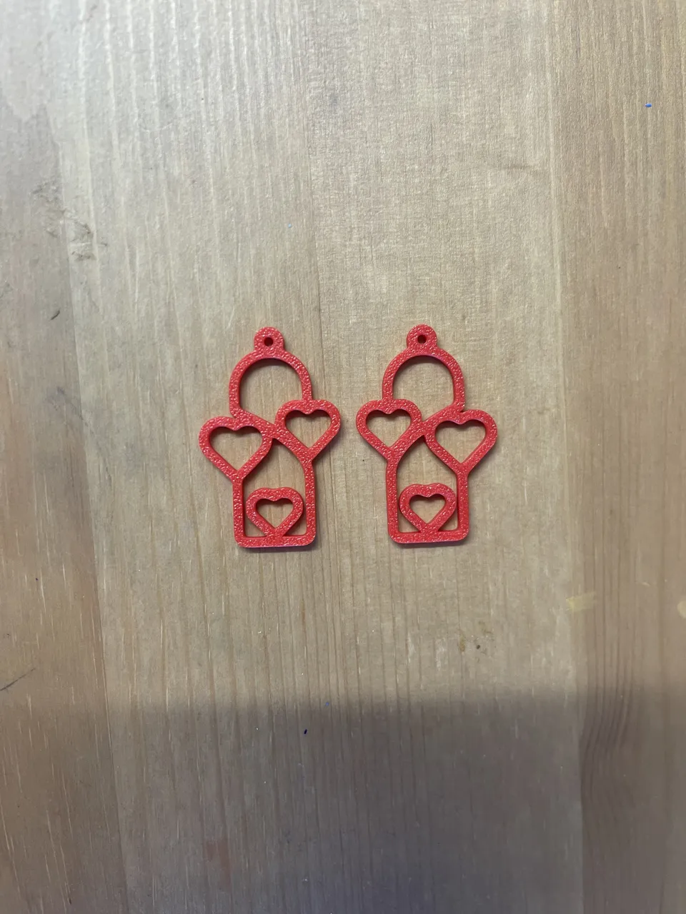 Heart Earrings view 2