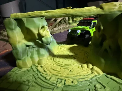 Crawler Tile - Connectable - Skull Bridge