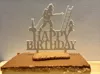 Happy Birthday Cake Topper ( firefighter )