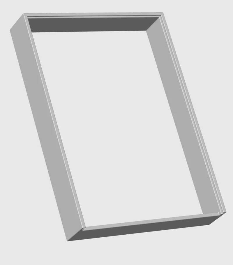Backplateholder for IKEA RIBBA 13*18cm Lithophane